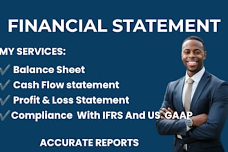 prepare professional financial statements for startups and businesses