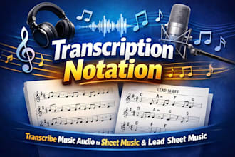 transcribe music audio to sheet music piano transcription lead sheet notation
