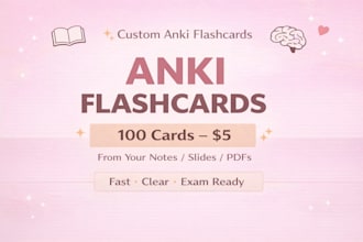 create clear and effective anki flashcards from your notes