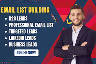build targeted and verified b2b email lists