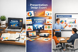 expert  in creating a unique power point presentation