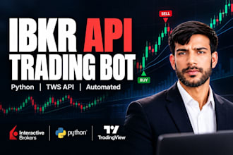 build ibkr trading bot using interactive brokers tws API
