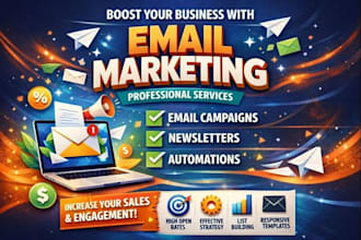 send 100kbulk emails, email blast and email marketing inbox
