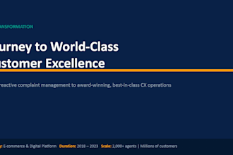 audit your customer service ops and deliver a cx improvement report