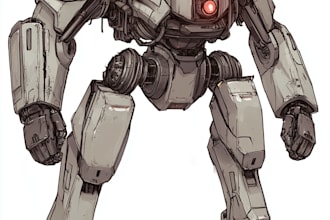 draw high quality mecha concepts