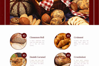 design a professional and modern restaurant menu