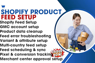 setup shopify product feed simprosys nabu flexify multifeed feedhub feedyio