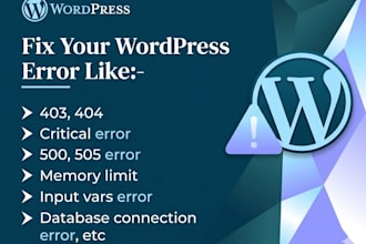 fix website bugs, wordpress fix, fix website errors, speed optimization