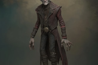 fantasy horror and fantasy horror character