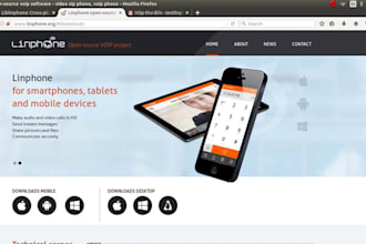 develop linphone app, video calling app, voip app, mobile app, softphone app