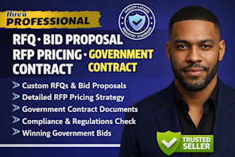 create an industry standard rfq, bid peoposal, rfp pricing, government contract
