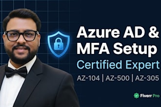 set up and secure azure active directory and mfa