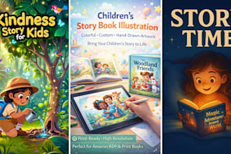 children storybook illustrations children story children storybook illustration