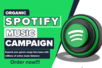 do spotify album promotion, spotify track music promotion, presave campaign