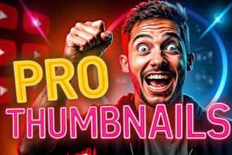 design pro youtube thumbnails to attract more views