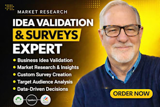 analyze your market and create a survey to collect real customer insights