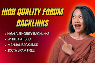 build powerful USA forum backlinks for SEO ranking