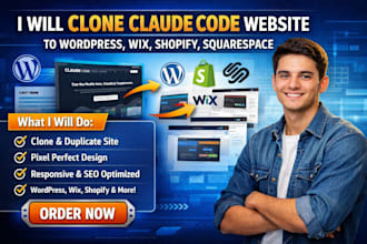 duplicate codex web app to wordpress codex wix shopify squarespace mirror site