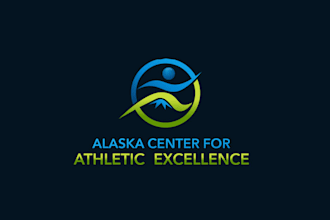 design classic alaska center logo for athletic