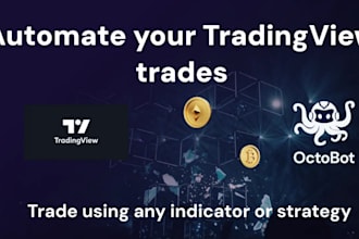 build tradingview automation bot, pine script, webhook and mt5 integration