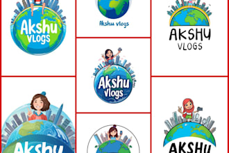 do earth based name logo for you according to your need