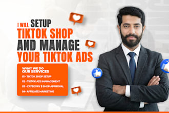 setup tiktok shop and manage your tiktok shop ads