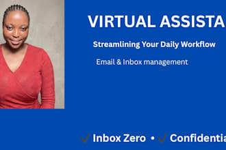 be your professional virtual assistant for email management