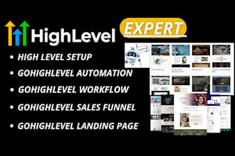 gohighlevel landing page go highlevel sales funnel go high level website