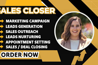 be sales closer sales representative salesperson commission base sales closer