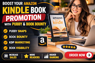 get you pubby book bounty snaps and amazon kindle book promotion