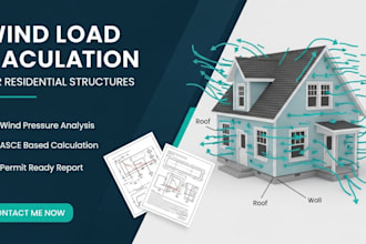 wind load calculation for residential structures permit