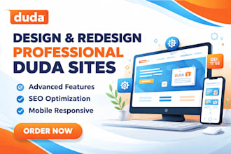 design and redesign duda website with duda website builder do duda seo