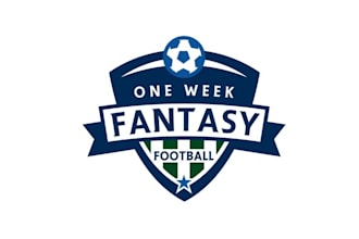 create perfect classic logo for a new fantasy football game