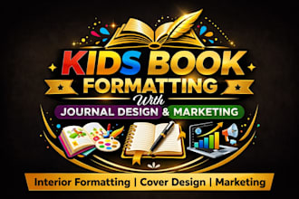 children story book formatting kids book design for amazon kdp