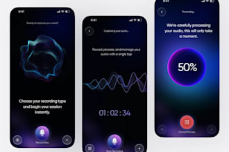 develop a secure custom call recording app for android and IOS