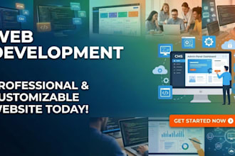 website development dynamic , static