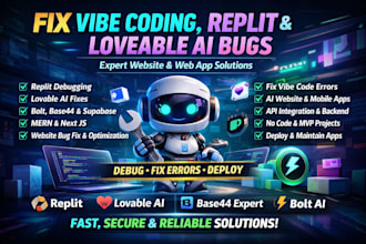 fix vibe coding replit lovable ai bugs cleanup lovable cursor ai base44 bolt new