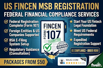 do US msb license registration with the fincen department