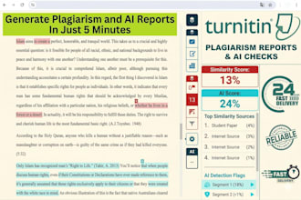 provide a confidential similarity and plagiarism report