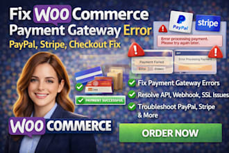 fix woocommerce payment gateway error paypal, stripe, checkout fix