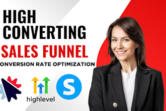 build a high converting sales funnel and optimize conversion rate