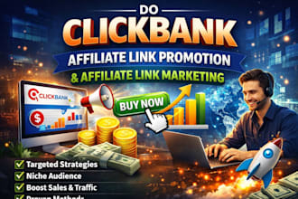 do clickbank affiliate link promotion and affiliate link marketing