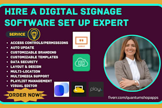 do crm digital signage software screencloud yodeck displai optisigns zeetaminds