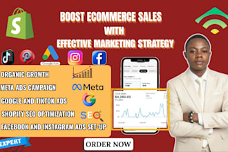 boost ecommerce marketing for shopify store