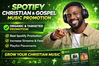 do spotify promotion for christian songs and gospel artists