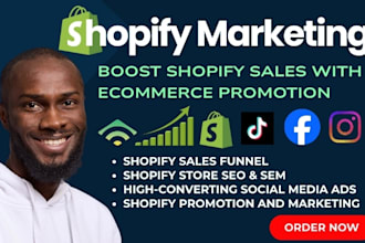 boost shopify sales, ecommerce website marketing, promote shopify, meta ads