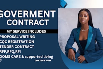 write winning government contract proposals, rfps, rfqs, and grants