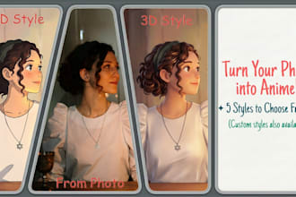 turn your photo into anime style