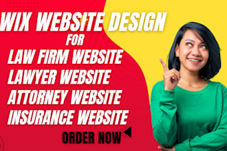 design wix lawyer attorney website legal website law firm insurance website