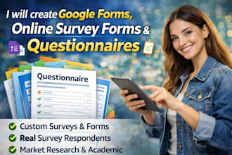 create google forms, online surveys forms and questionnaires